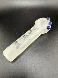 Danny W Glass Etched Hand Pipe / Spoon - Gear