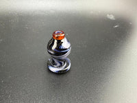 Highgrade Mike Glass Worked Wig Wag Puffco Peak Bubble Cap