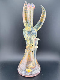 Brando Glass Fumed Skull Rig 10mm 90°