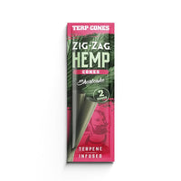 Zig Zag Terpene Infused Hemp Cones 2pk