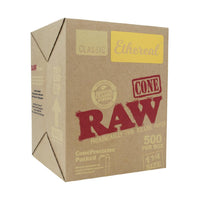 RAW Rolling Papers Ethereal Cones 1 1/4 500ct