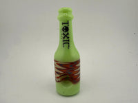 Toxic Glass Wig Wag Bottle Hand Pipe