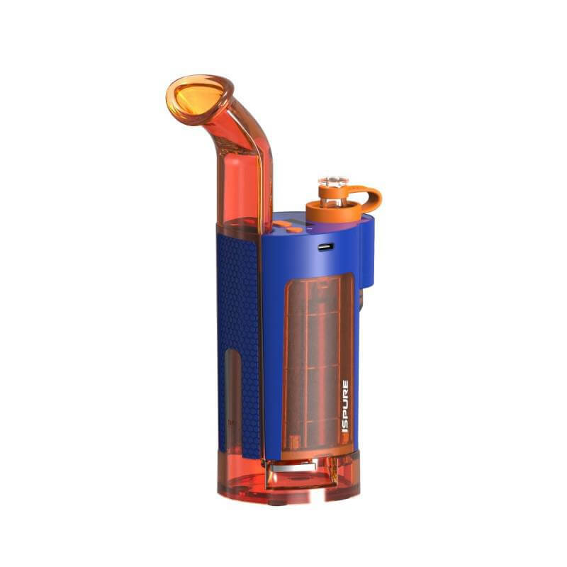 Ispure Daab Blitz Kit in vibrant colors, featuring sleek design and innovative dab rig technology.