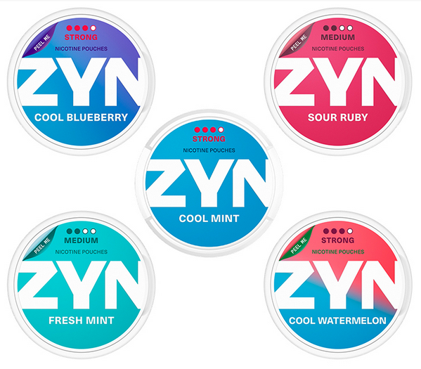ZYN Pouches International Flavors