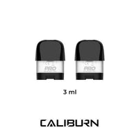 Uwell Caliburn X empty pod, 3 ml capacity, designed for optimal vaping performance and convenience.