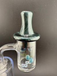 HighGrade Glass Full Color Blue Spinner Cap