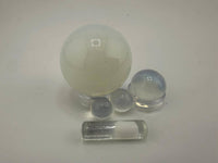Bowman Glass Oversized Terp Slurper Marble Set - 4 pieces, premium American borosilicate glass, handmade in Spokane.