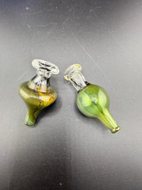 Fixed On Flow Glass Half Color Space Tech Bubble Cap