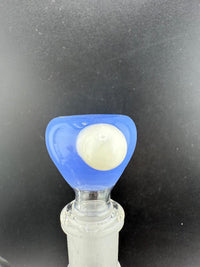 Highgrade Glass Single Color Blue 14mm Bowl piece