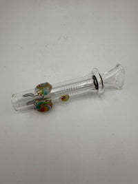 Home Blown Glass Color Accented Slider in Magnum size showcasing vibrant glass details and handcrafted design.