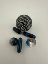 Danny W Terp Slurper Set Black & White 6pc