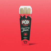 Pop Cones 1 1/4 Unbleached Cones