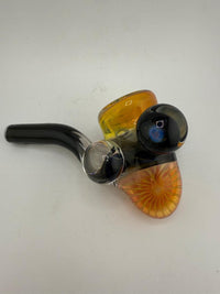 Lylo Glass Fumed Sherlock w/ Opal Marble Attachment