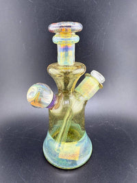 Pugsley Glass Multi Color Fumed Jammer 10mm 45°