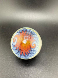 Royals Glass OG Dichoric Wig Wag XL Marble w/ Opal showcasing vibrant colors and intricate design, perfect for collectors.