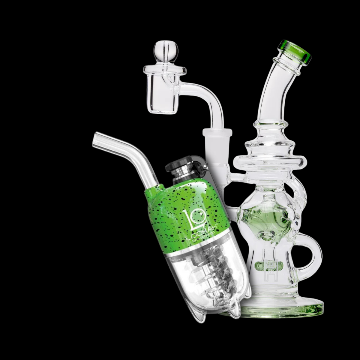 Lookah Dragon Egg and Borosilicate Recycler Under $100