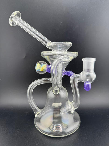 Pugsley Glass Clear Recycler 14mm 90°