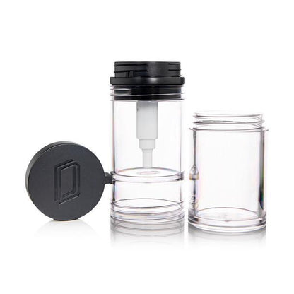 The Depot Clean Can: ISO Station Pump Dispenser and Cotton Swab Storage