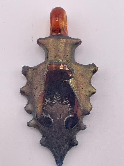 Brando Glass Pendant -  Arrow Head
