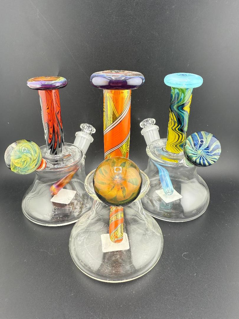 Pugsley Glass  Worked  Neck Jammer 10mm 45°