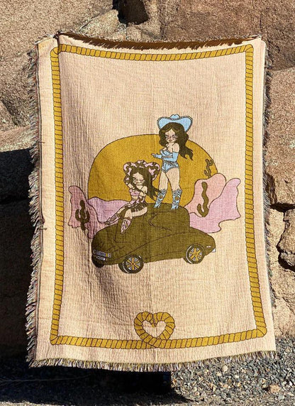 Valfre Bandidas Woven Blanket