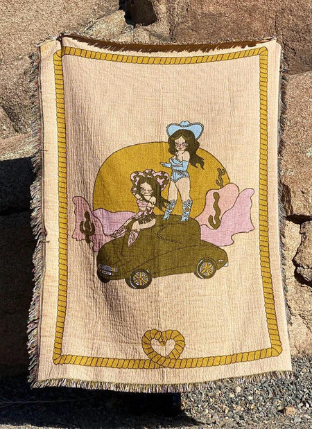 Valfre Bandidas Woven Blanket