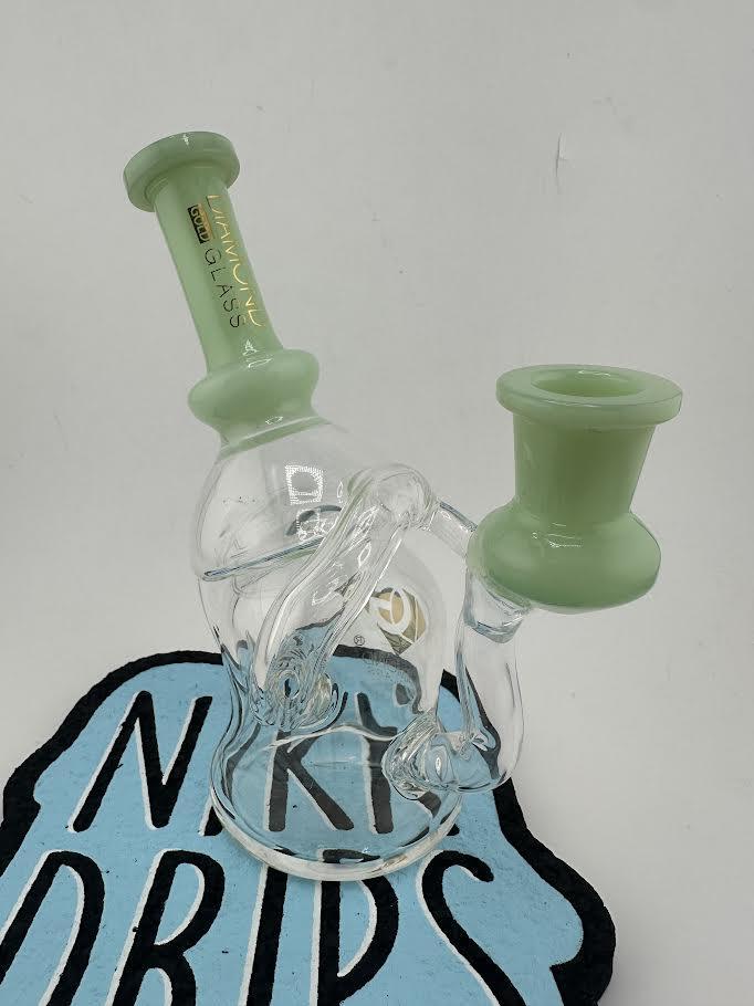 Diamond Glass 7" Orbital Recycler 14mm