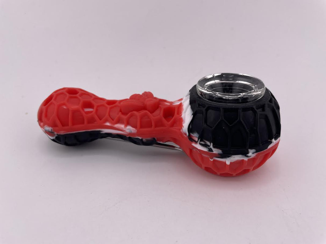 Import Honey Comb BeeHive Silicone Hand Pipe