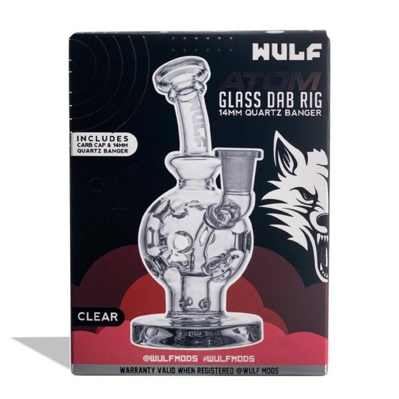 Wulf Mods Atom 14mm Dab Rig w/ Quartz Banger