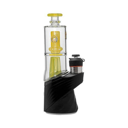 CaliBear Glass Puffco Peak / Puffco Peak Pro Glass Attachment  - Double Perc w/ Encased Opal