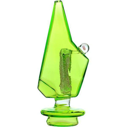 CaliBear Glass Carta / Carta 2 / Carta Sport Glass Attachment - Full Color Hexagon Gummy Perc w/ Encased Opal