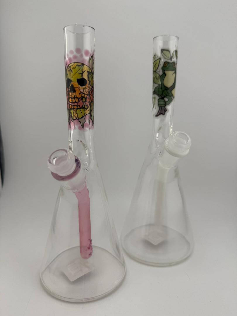 Windstar Simple Beaker 10mm 45 - Unique Designs – Nikk Drips