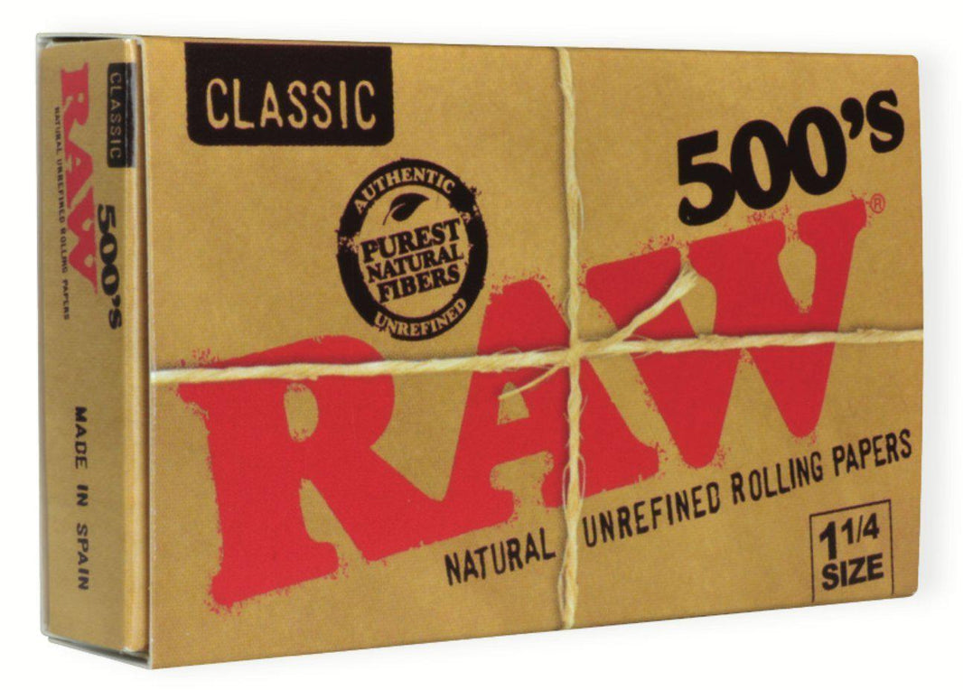 RAW Rolling Papers Classic  500’s 1¼