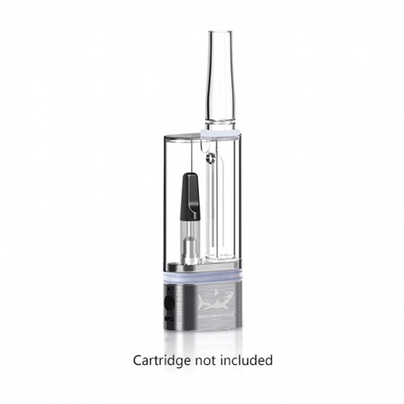 KR1 by Hamilton Devices, the first 2-in-1 vape bubbler for cartridges and concentrates, cartridge not included.