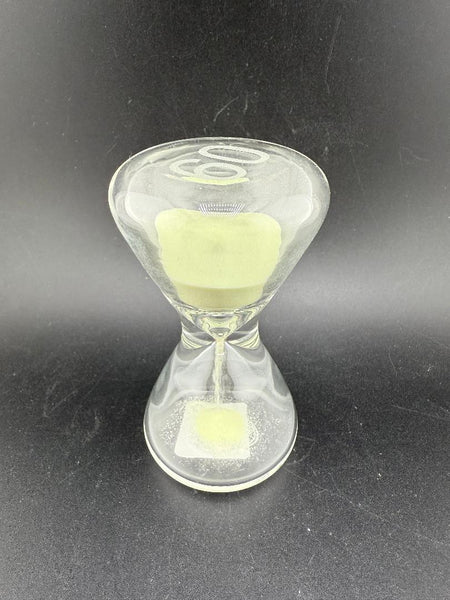 Thick Ass Glass (TAG) Hour Glass - 1 Minute Timer Glow in the Dark