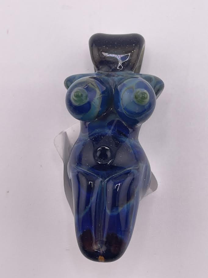 Tim Doane Glass Pendant -  Lady figure