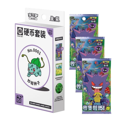 Pokémon TCG (2025) Collect 151 Surprise Coin Set – Simplified Chinese (Coming Soon)