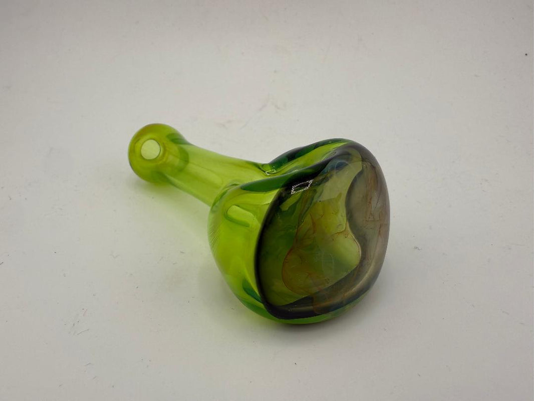 Lylo Glass Single Color Fumed Cap Pipe