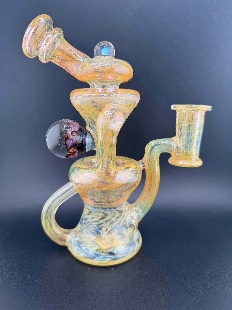 Crondo Glass Fume Penetration Rig 14mm 90°
