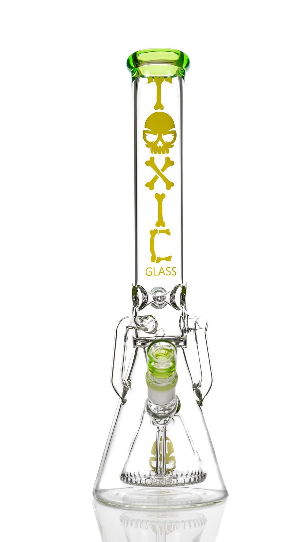Toxic Glass 16″ Pyramid Recycler Beaker - TX72