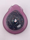 HighGrade Glass Pendant - Hollow Crushed Opal Tear Drop w/ Opal Encasement