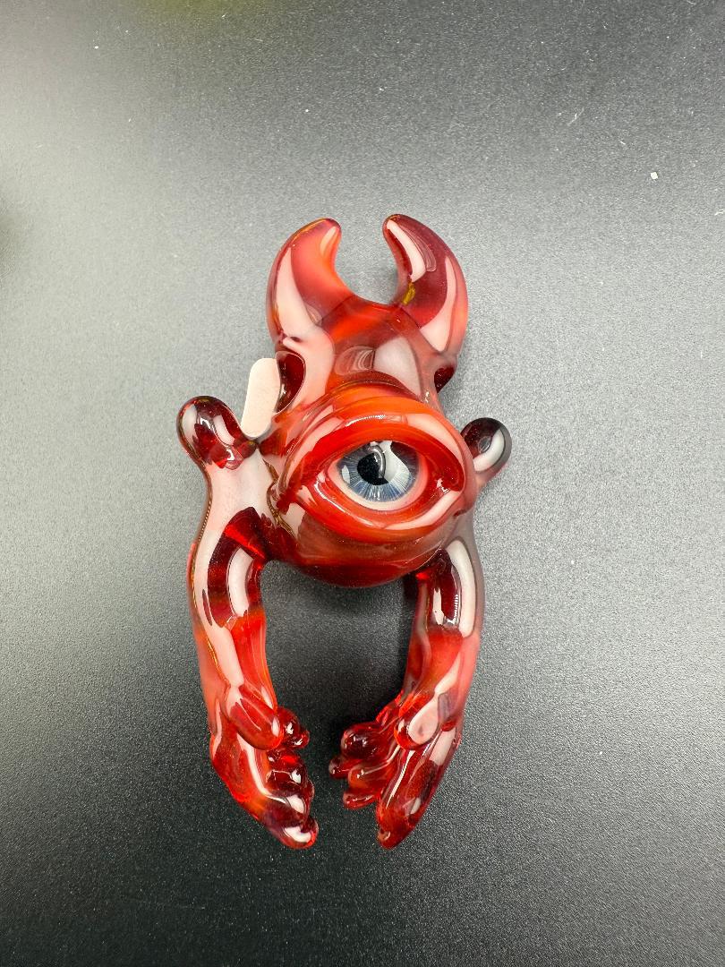Jarvis Glass Full Body Warrior Pendant