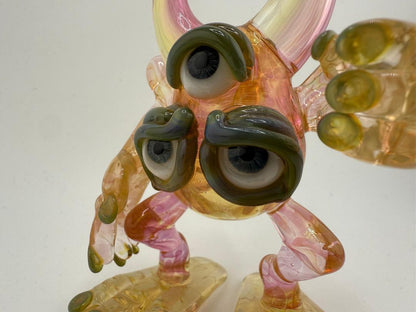 Jarvis Glass Fumed Staffed Warrior 10mm 90°