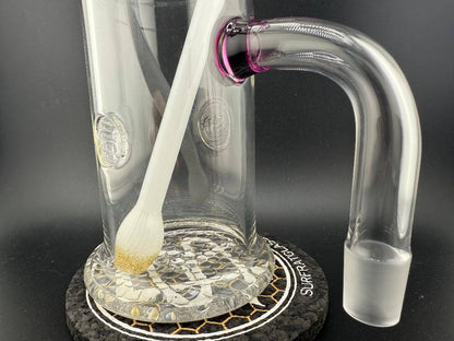 SurfRat Glass Quartz Banger Mug W Color Accents