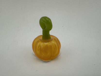 Domer Glass Pendant - Pumpkin