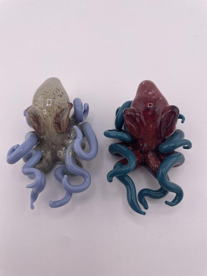 Berning Glass Pendant -  Octopus