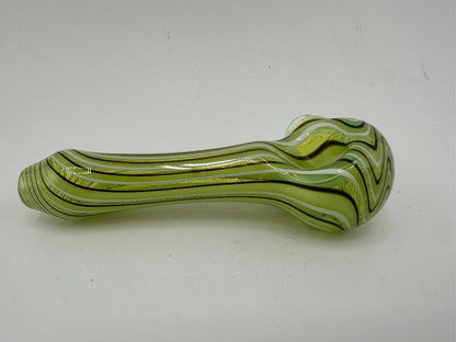 Phranq Glass Dry Pipe - Fully Worked Mini Pocket