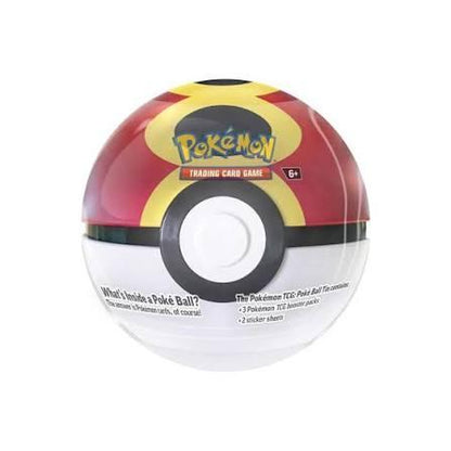 Pokémon TCG Repeat Ball Tin – 3 Booster Packs & 2 Sticker Sheets