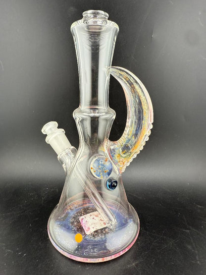 Brando Glass Mini Beaker - Fume Space Tech w/ Fumed Horn 10mm 45°