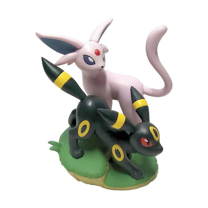 Pokémon TCG Prismatic Evolutions Premium Figure Collection - Espeon ex & Umbreon ex | 11 Booster Packs